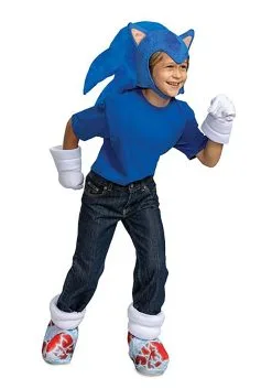 Disguise Sonic 2 Accessory Kit For Kids -Fun Costumes Store sonic 2 kids accessory kit alt 2