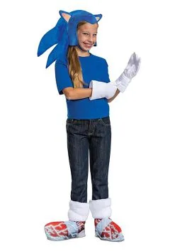 Disguise Sonic 2 Accessory Kit For Kids -Fun Costumes Store sonic 2 kids accessory kit alt 3
