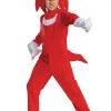 Disguise Limited Sonic 2 Knuckles Deluxe Costume For Kids -Fun Costumes Store sonic 2 knuckles child deluxe costume