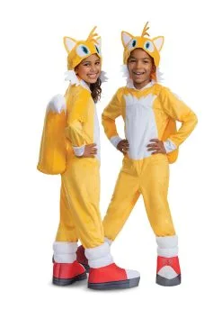Disguise Limited Sonic 2 Tails Deluxe Costume For Children -Fun Costumes Store sonic 2 tails child deluxe costume alt 3