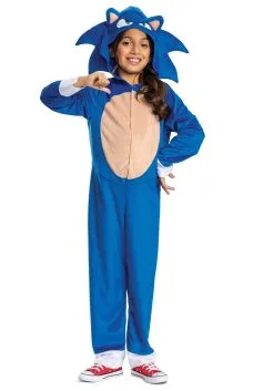 Disguise Sonic Movie 2 Classic Costume For Kids -Fun Costumes Store sonic movie 2 child classic costume alt 3