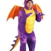 Fun Costumes Spyro The Dragon Plus Size Adult Costume Jumpsuit -Fun Costumes Store spyro the dragon adult plus costume jumpsuit