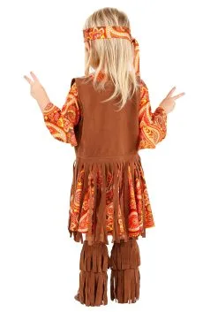 Fun Costumes Fringe Hippie Toddler Costume -Fun Costumes Store toddler fringe hippie costume 1
