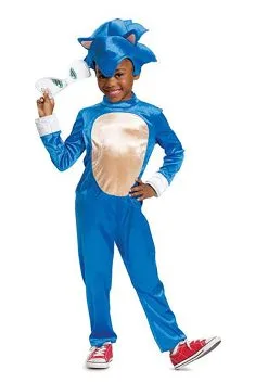 Disguise Sonic 2 Movie Costume For Toddlers -Fun Costumes Store toddler sonic 2 movie costume alt 2