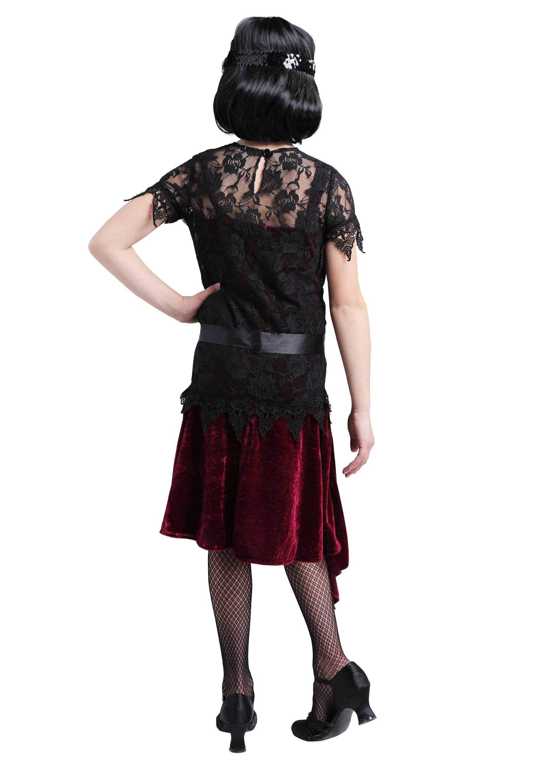 Fun Costumes Toe Tappin' Flapper Girls Costume 4 Fun Costumes Toe Tappin' Flapper Girls Costume - Image 2