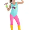Fun Costumes Totally 80s Workout Costume For Girls