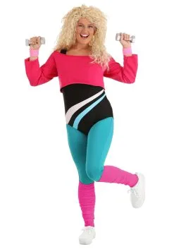Fun Costumes Women's 80's Workout Girl Costume -Fun Costumes Store womens 80s workout girl alt 7
