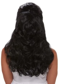 Dreamgirl Women's Black Bouffant Wig Accessory 6 Dreamgirl Women's Black Bouffant Wig Accessory -Fun Costumes Store womens black bouffant alt 1