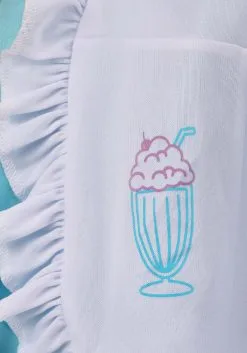 Fun Costumes Car Hop Waitress Costume For Women -Fun Costumes Store womens car hop waitress costume alt 3