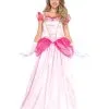 LEG AVENUE Classic Pink Princess Costume For Women 2 LEG AVENUE Classic Pink Princess Costume For Women -Fun Costumes Store womens classic pink princess
