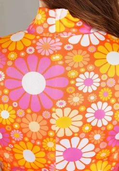 Fun Costumes Far Out Flower Costume Dress For Women -Fun Costumes Store womens far out flower dress costume alt 3