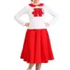 Hing Ting Women's Grease Rydell High Cheerleader Costume -Fun Costumes Store womens grease rydell high cheerleader costume