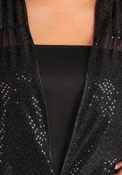 Fun Costumes Plus Size Black Jazz Flapper Costume -Fun Costumes Store womens plus size black jazz flapper costume alt 3