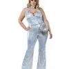 Starline, LLC. Plus Size Disco Honey Costume For Women 2 Starline, LLC. Plus Size Disco Honey Costume For Women -Fun Costumes Store womens plus size disco honey costume