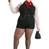 Fun Costumes Women's Plus Size Gangster Gal Costume -Fun Costumes Store womens plus size gangster gal costume