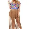 Starline, LLC. Plus Size Women's Hippie Costume 1 Starline, LLC. Plus Size Women's Hippie Costume -Fun Costumes Store womens plus size hippie costume update main