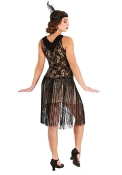 Fun Costumes Womens Speakeasy Flapper Plus Size Costume -Fun Costumes Store womens plus size speakeasy flapper costume alt 1
