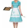 Forum Novelties, Inc Polka Dot Housewife Costume For Women 1 Forum Novelties, Inc Polka Dot Housewife Costume For Women -Fun Costumes Store womens polka dot housewife costume