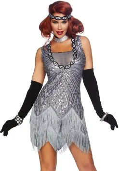 LEG AVENUE Roaring Roxy Flapper Costume For Women