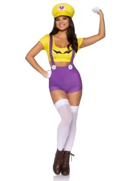 LEG AVENUE Sexy Gamer Villain Babe Costume For Women -Fun Costumes Store womens sexy gamer villain babe costume alt 2