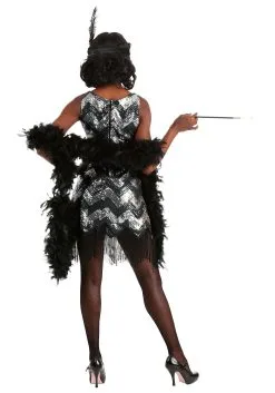 Fun Costumes Shimmer Flapper Costume For Women -Fun Costumes Store womens shimmer flapper costume 1