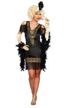 Dreamgirl Women's Swanky Flapper Costume