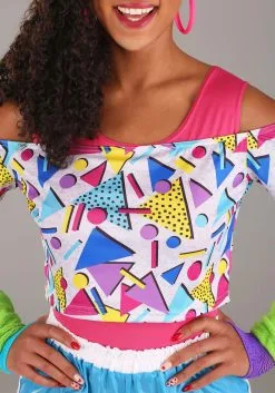 Fun Costumes Work It Out 80s Women's Costume 11 Fun Costumes Work It Out 80s Women's Costume -Fun Costumes Store womens work it out 80s costume alt 3 1