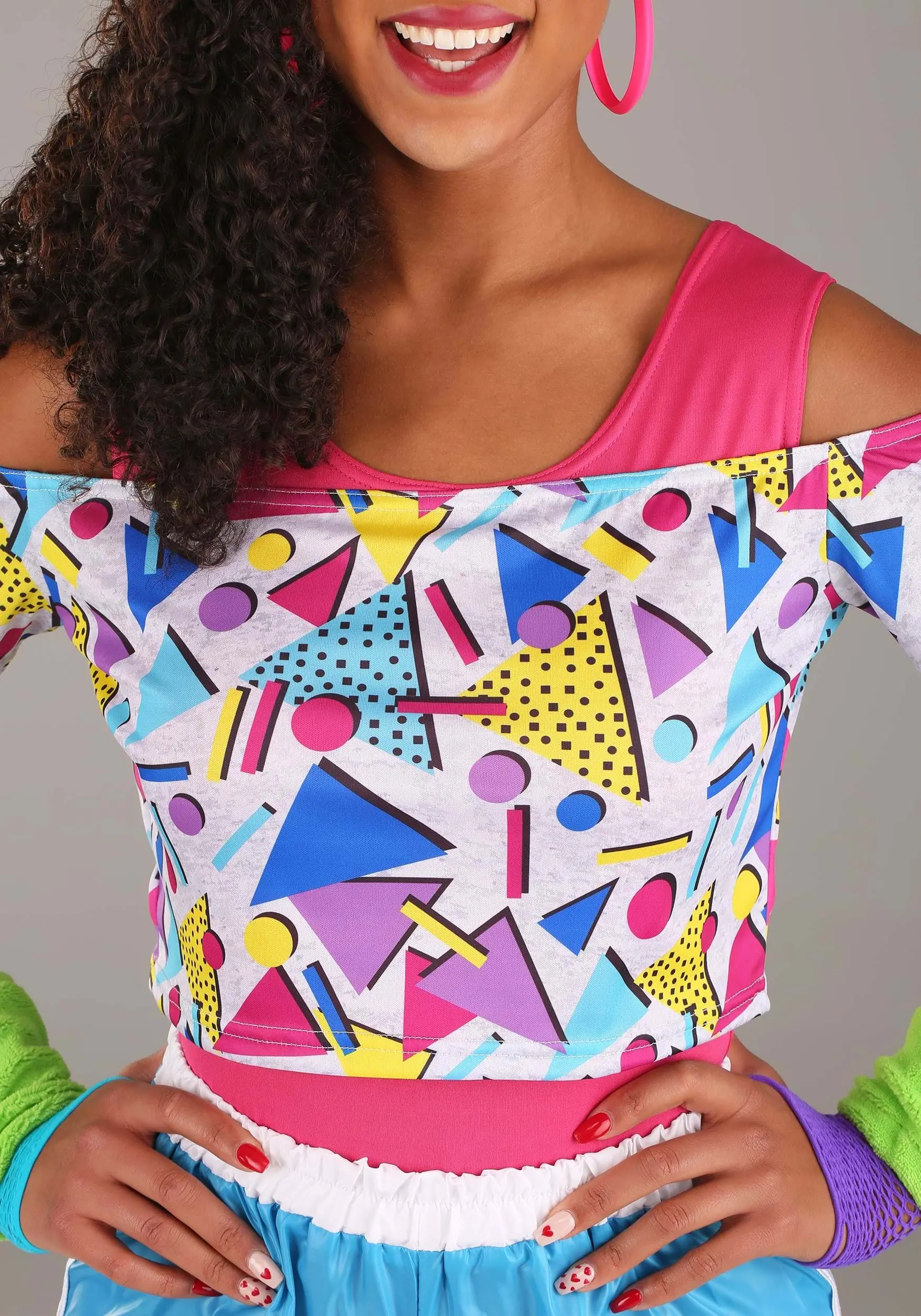 Fun Costumes Work It Out 80s Women's Costume 6 Fun Costumes Work It Out 80s Women's Costume - Image 4